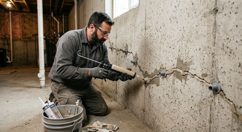 Basement Foundation Repair in Concord, NC