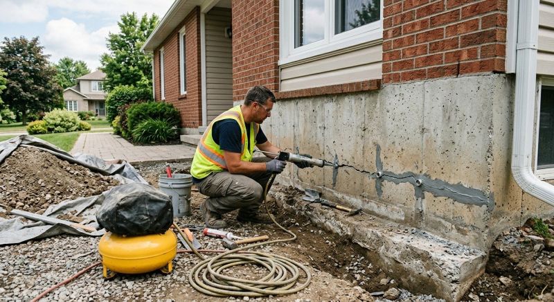 Basement Foundation Repair in Huntersville, NC