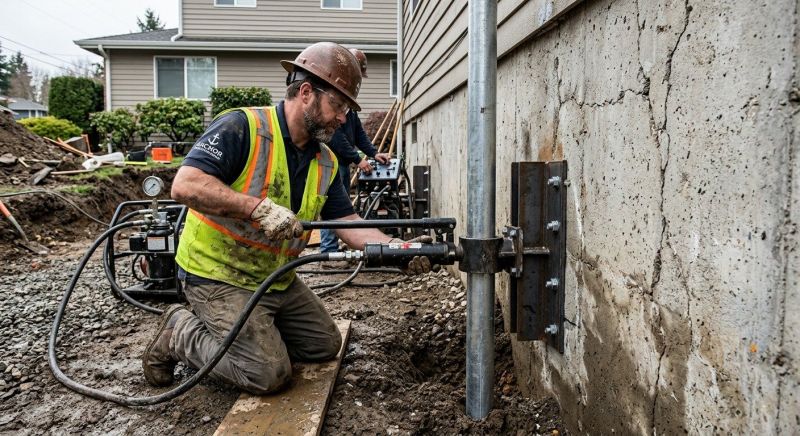 Concrete Foundation Leveling in Concord, NC
