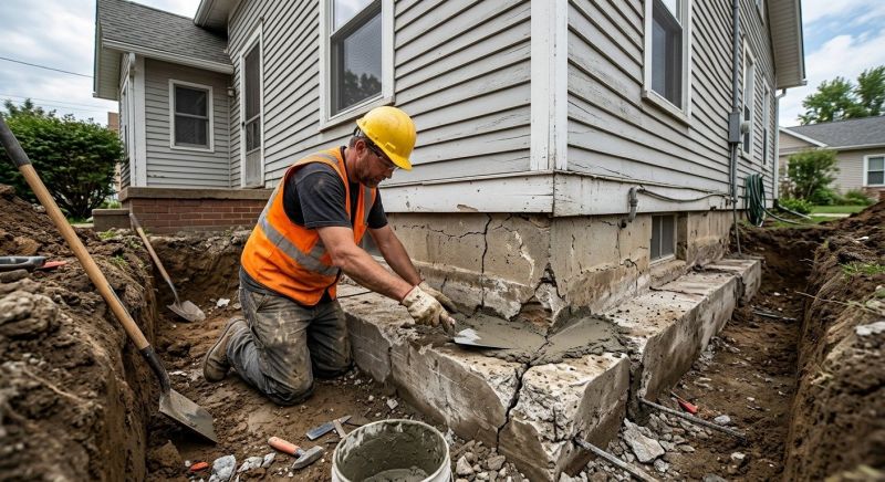 Concrete Foundation Repair in China Grove, NC