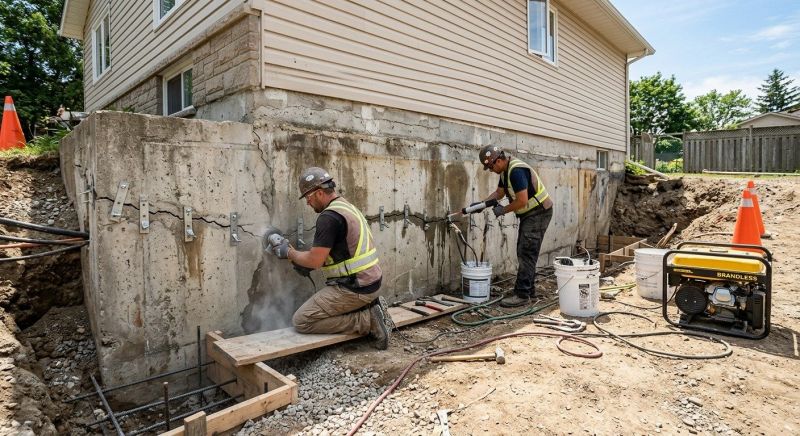 Concrete Foundation Repair in Cabarrus County, NC