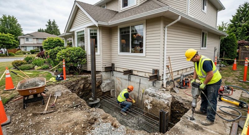 Concrete Foundation Repair in Cabarrus County, NC