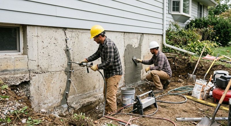Concrete Foundation Repair in Mount Pleasant, NC