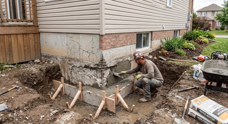 Concrete Foundation Repair in Salisbury, NC