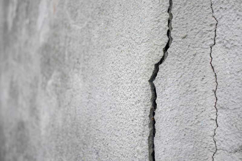 Cracked Basement Floor Repair in Cabarrus County, NC