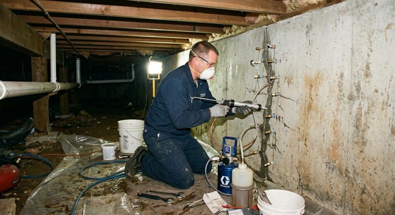 Crawlspace Foundation Repair in Concord, NC