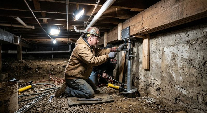 Crawlspace Foundation Repair in Cabarrus County, NC