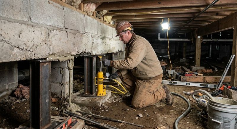 Crawlspace Foundation Repair in Midland, NC