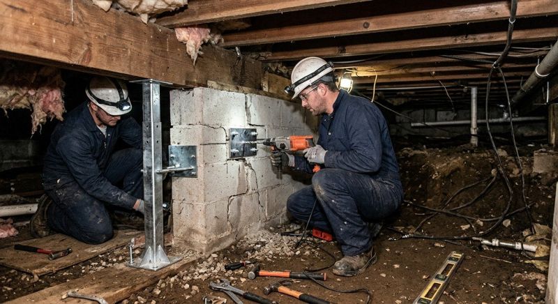 Crawlspace Foundation Repair in Stanly County, NC
