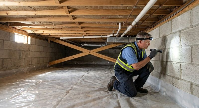 Crawlspace Repair in Cabarrus County, NC