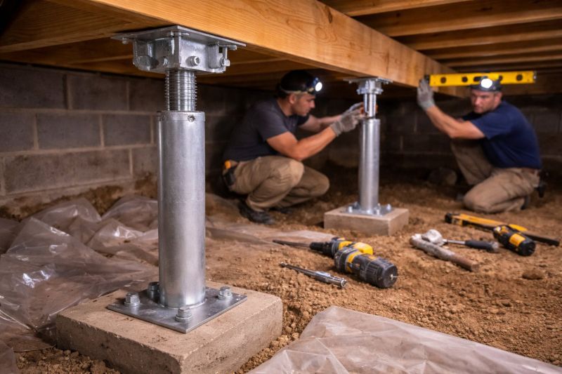 Crawlspace Structural Repair in Cabarrus County, NC