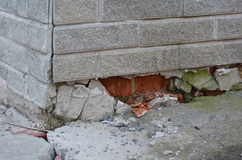 Foundation Damage Repair in China Grove, NC