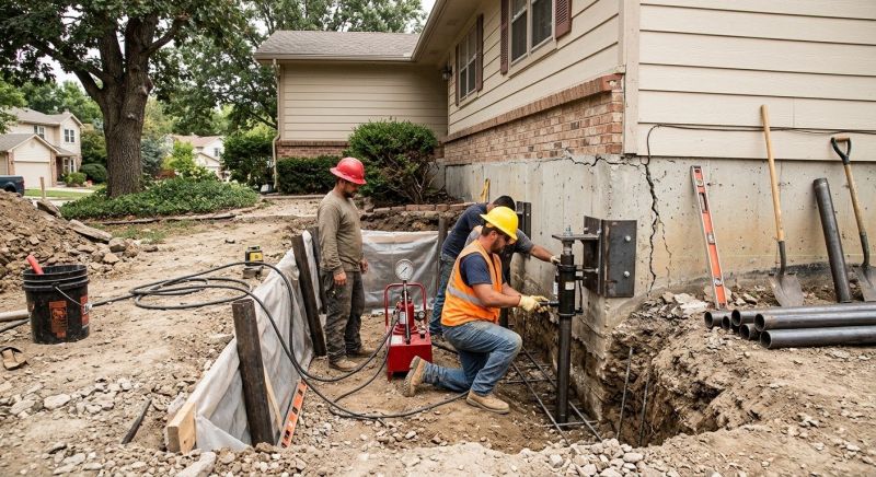 Foundation Damage Repair in Rockwell, NC