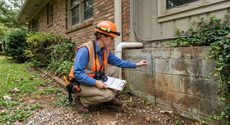 Foundation Inspection in Cabarrus County, NC