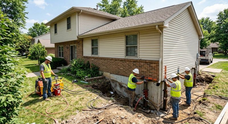 Foundation Jacking in China Grove, NC