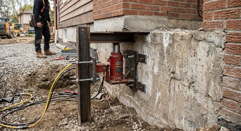 Foundation Jacking in Davidson, NC