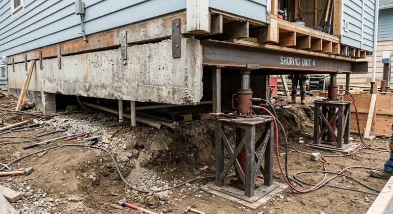 Foundation Jacking in Rowan County, NC