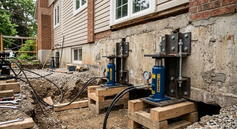 Foundation Jacking in Stanly County, NC