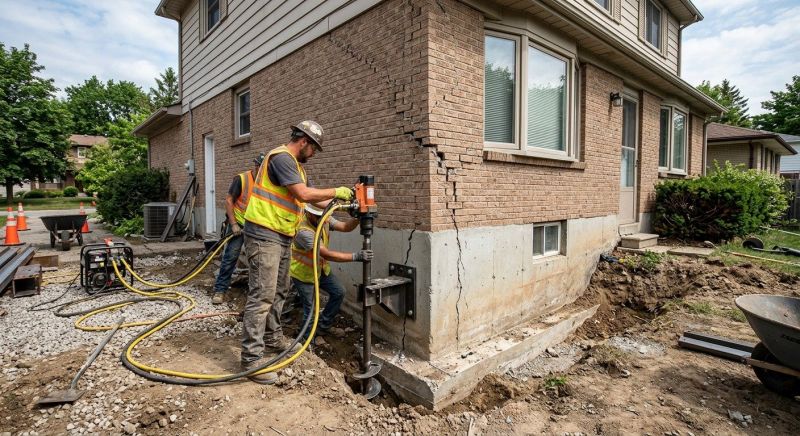 Foundation Lifting in Davidson, NC