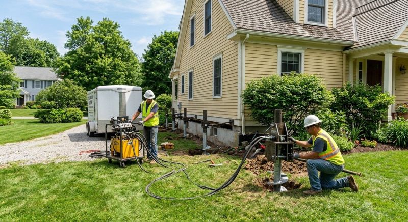 Foundation Lifting in Davidson, NC