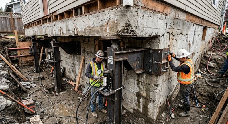 Foundation Lifting in Matthews, NC