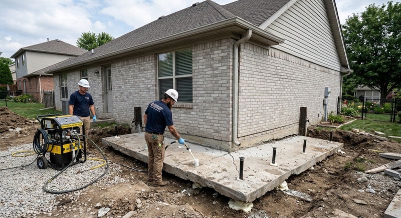 Foundation Lifting in Midland, NC