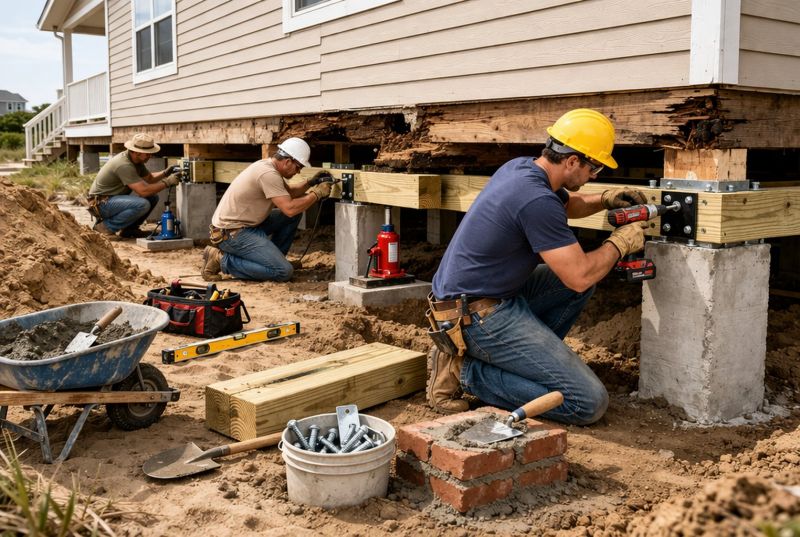 Foundation Raising in China Grove, NC