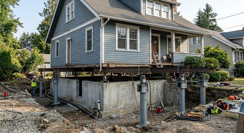 Foundation Raising in Midland, NC
