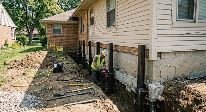 Foundation Renovation in Cabarrus County, NC
