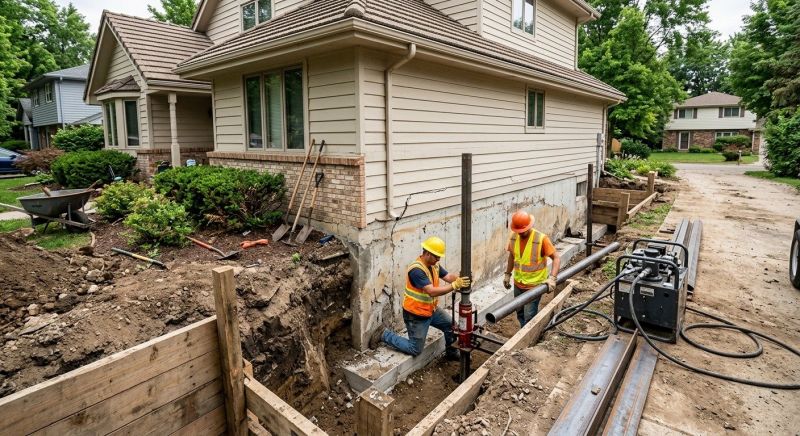 Foundation Repair in Cornelius, NC
