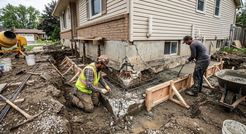 Foundation Repair in Rowan County, NC