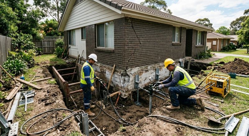 Foundation Stabilizing in Charlotte, NC