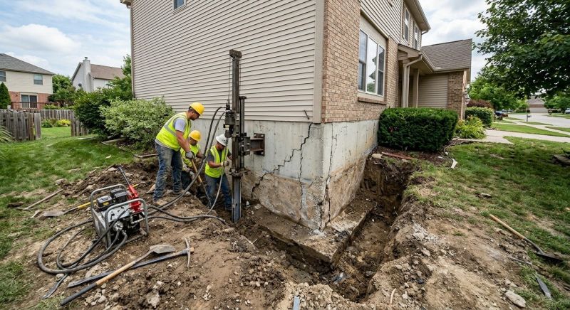 Foundation Stabilizing in Cornelius, NC