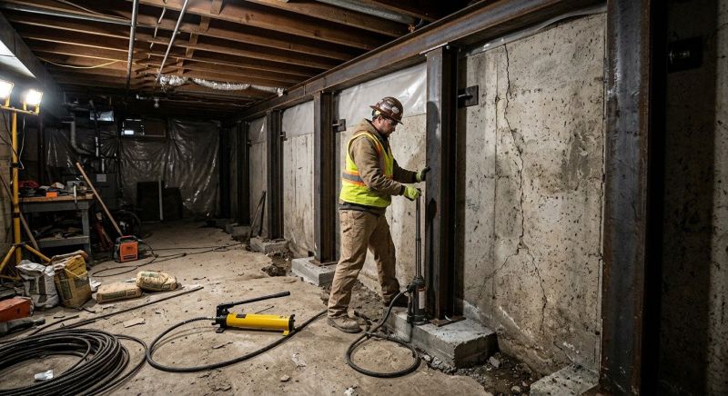 Foundation Stabilizing in Cornelius, NC