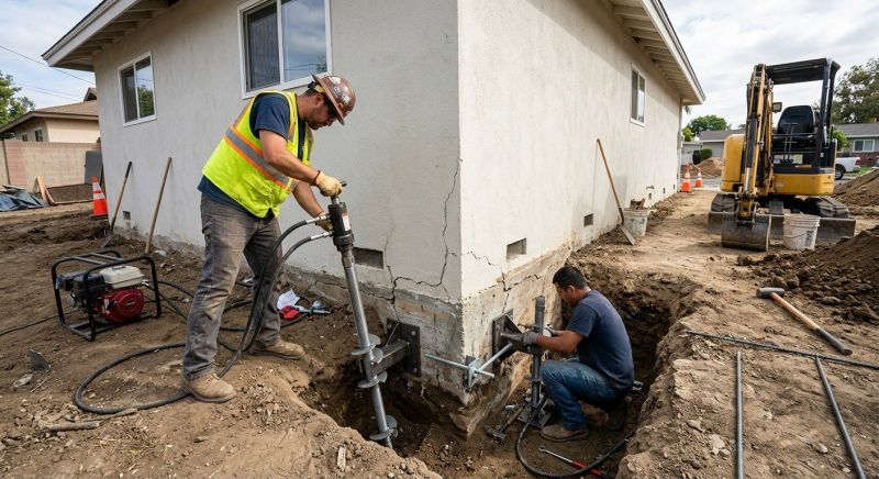 Foundation Stabilizing in Mecklenburg County, NC