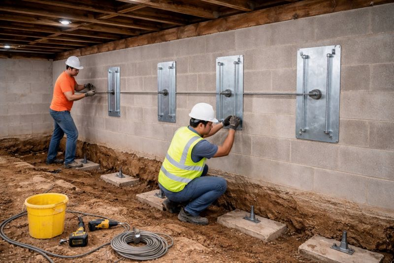 Foundation Stabilizing in Midland, NC