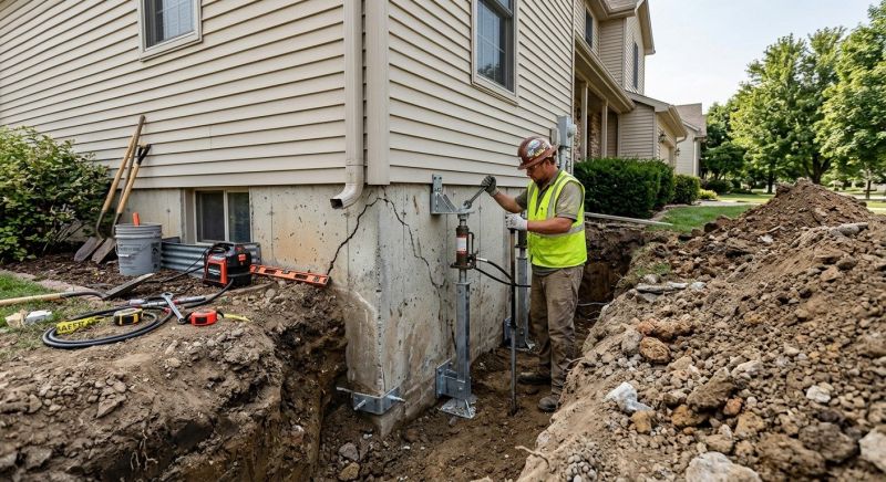 Foundation Stabilizing in Midland, NC