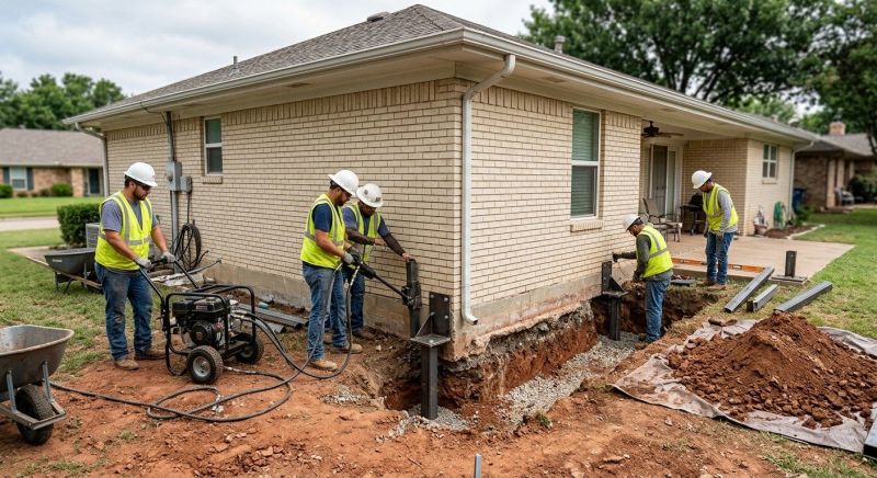 Foundation Stabilizing in Rowan County, NC