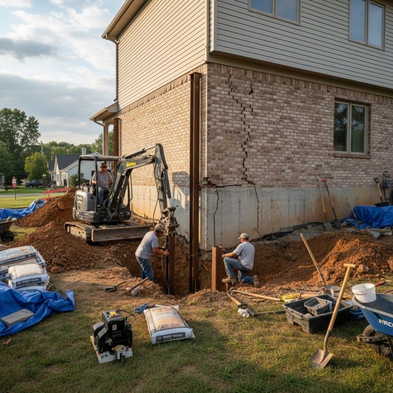 Foundation Structural Repair in Davidson, NC