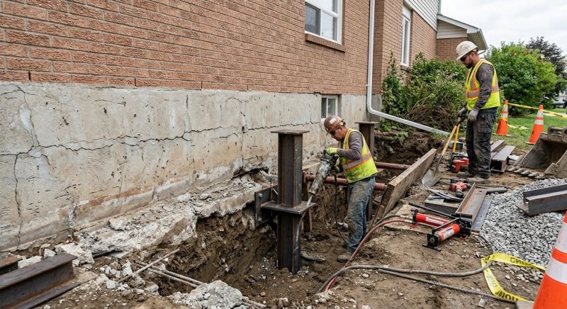 Foundation Structural Repair in Davidson, NC