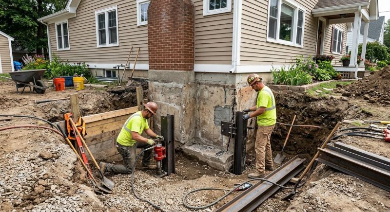Foundation Structural Repair in Mooresville, NC