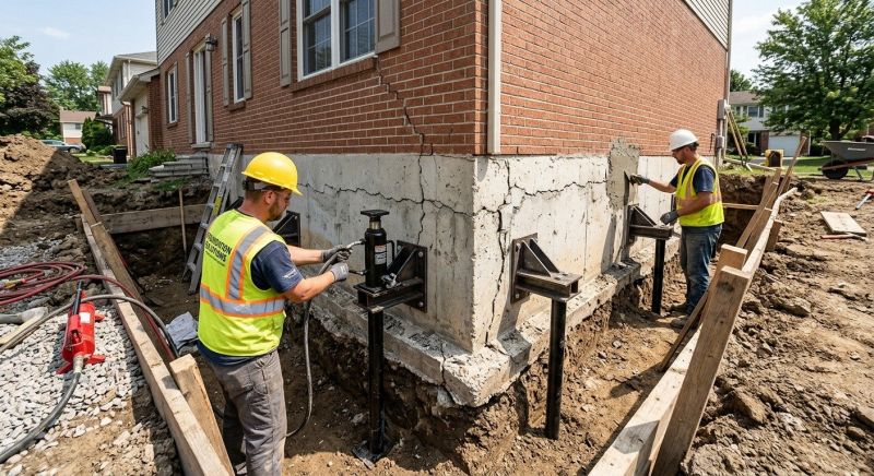 Foundation Structural Repair in Rockwell, NC