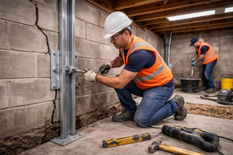 Foundation Structural Repair in Rowan County, NC
