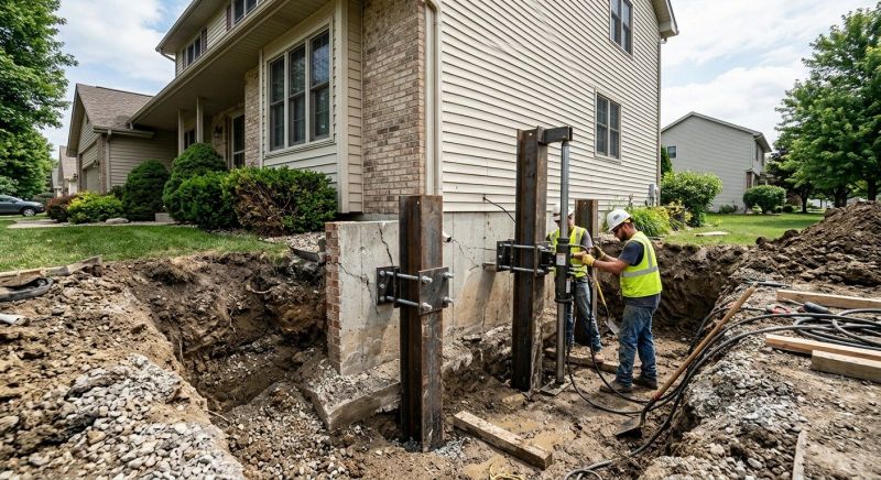 Foundation Underpinning in Cabarrus County, NC