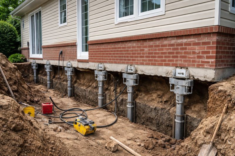 Foundation Underpinning in Cabarrus County, NC