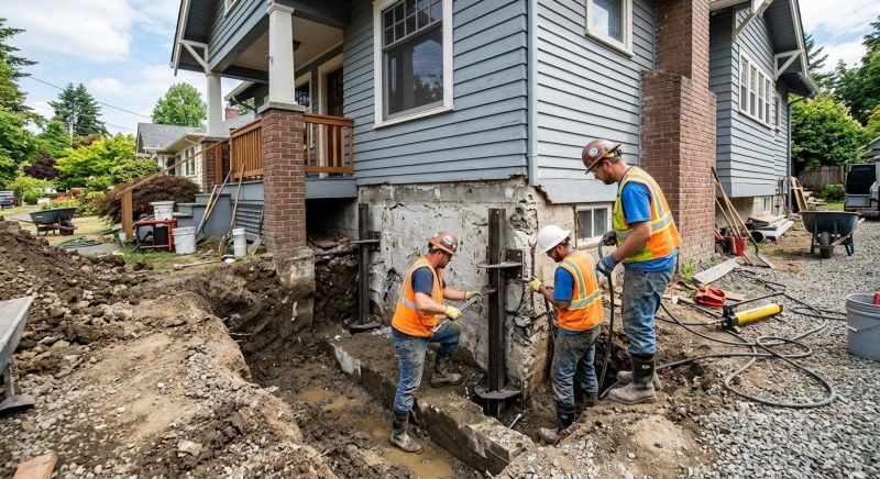 Home Foundation Repair in Cornelius, NC