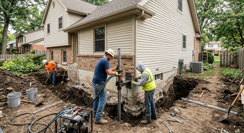 Home Foundation Repair in Cornelius, NC