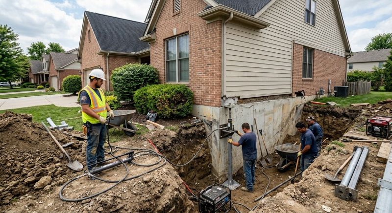 Home Foundation Repair in Indian Trail, NC