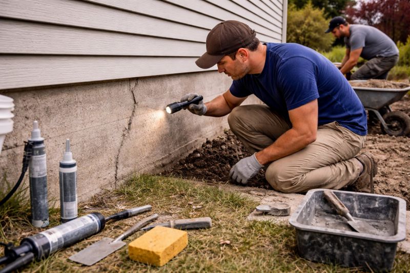 Home Foundation Repair in Cabarrus County, NC