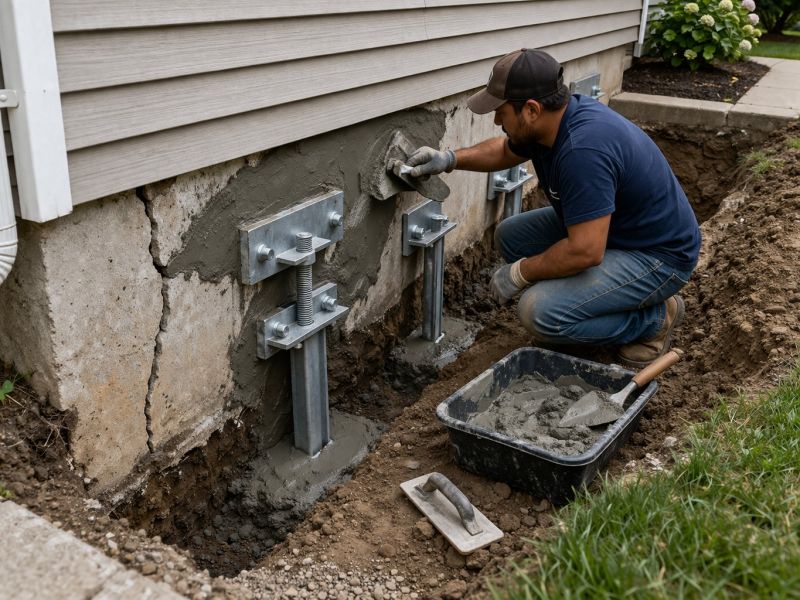 House Foundation Repair in Matthews, NC